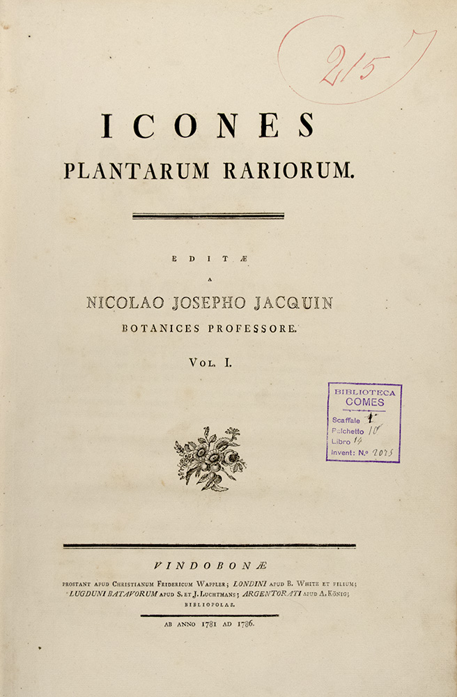023a_Nikolaus-Joseph-von-Jacquin_Icones_Plantarum-rariorum_Vol_I