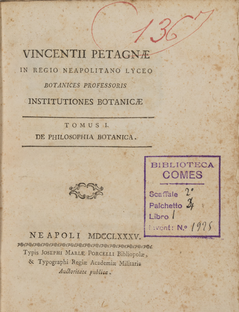 024a_Vincenzo-Petagna_Istitutiones-Botanicae